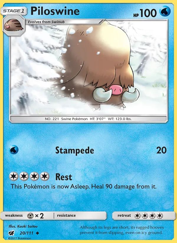 Piloswine #20/111