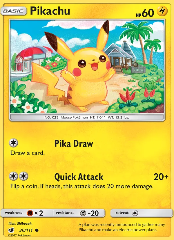 Pikachu #30/111