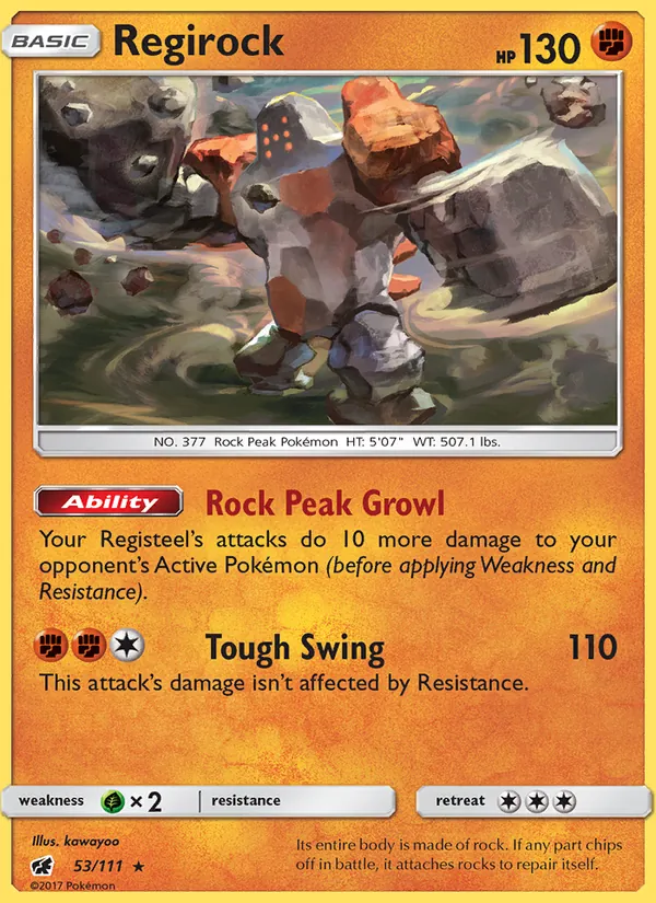 Regirock #53/111
