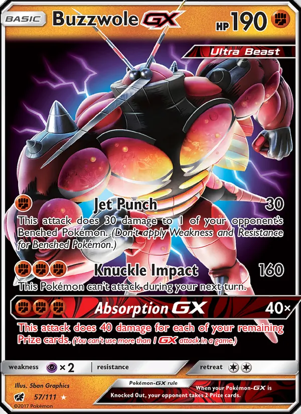Buzzwole GX #57/111