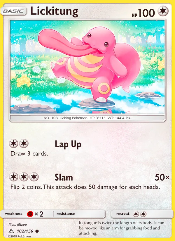 Lickitung #102/156