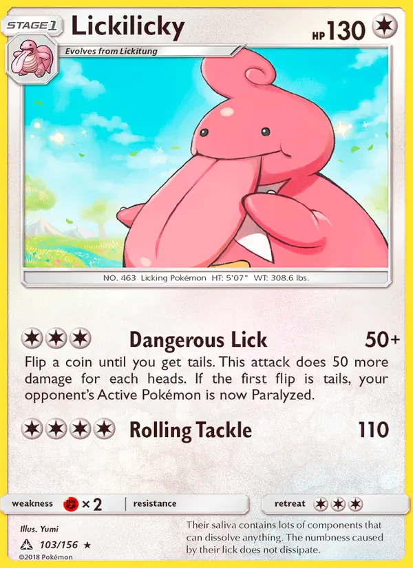 Lickilicky #103/156