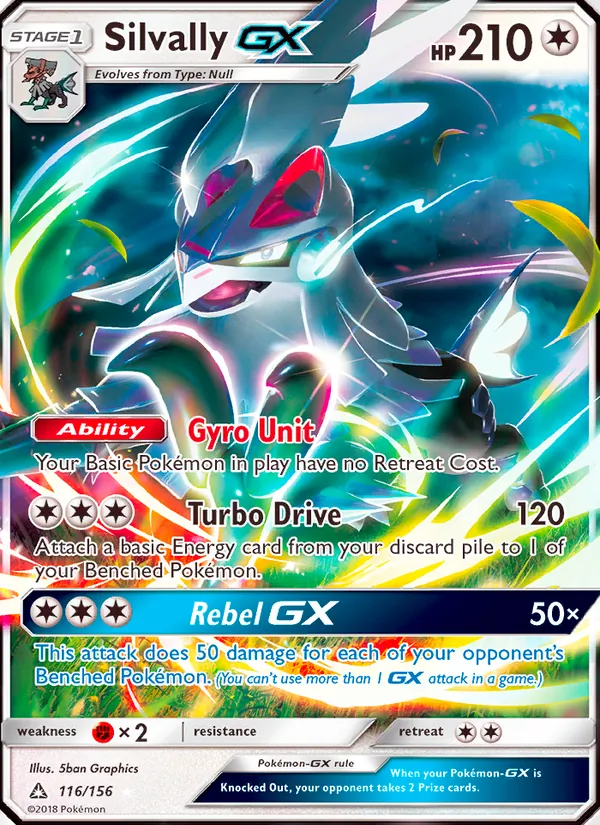 Silvally GX #116/156