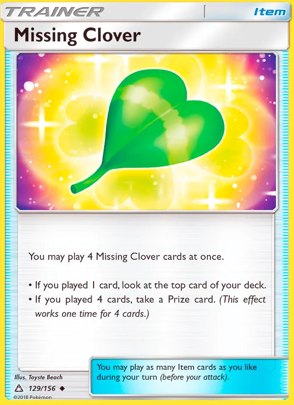 Missing Clover #129/156