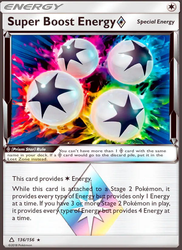 Super Boost Energy ◇ #136/156