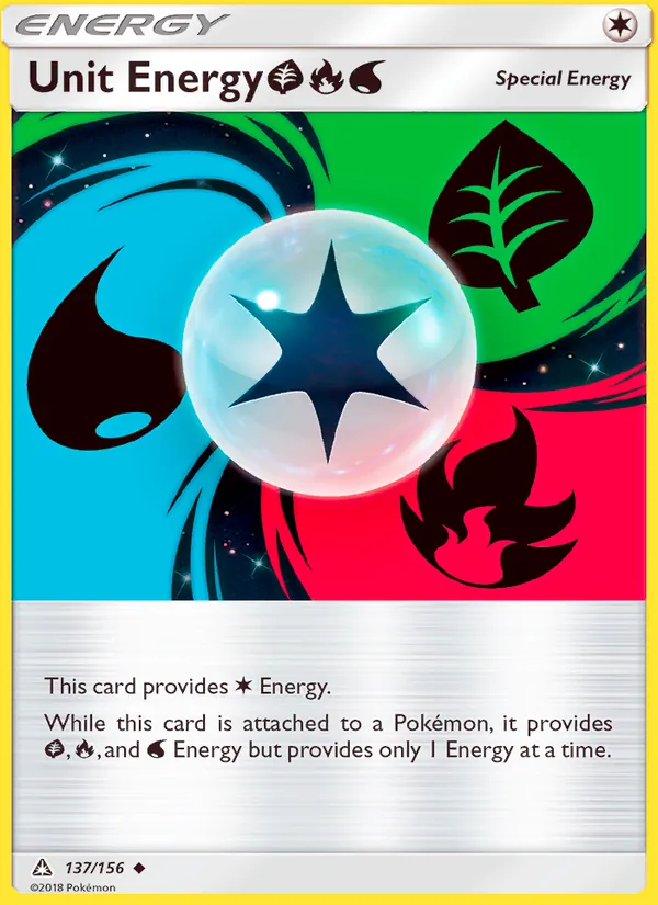 Unit Energy GrassFireWater #137/156