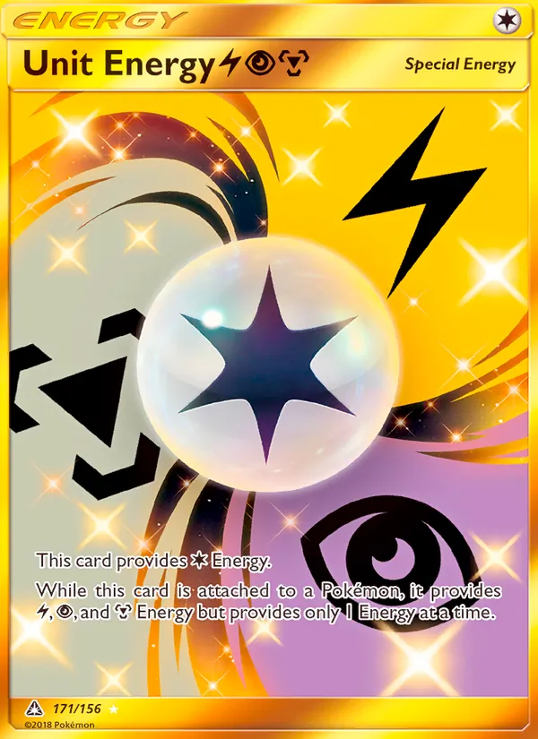 Unit Energy LightningPsychicMetal #171/156