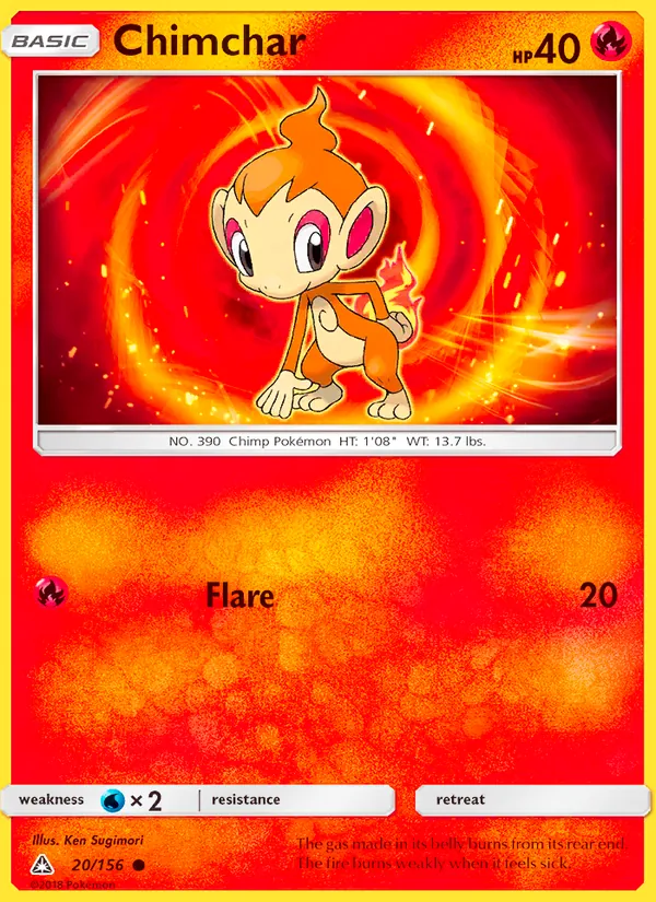 Chimchar #20/156
