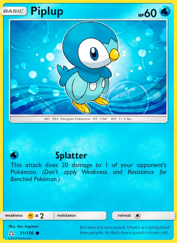 Piplup #31/156
