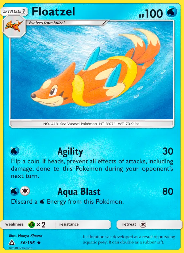 Floatzel #36/156
