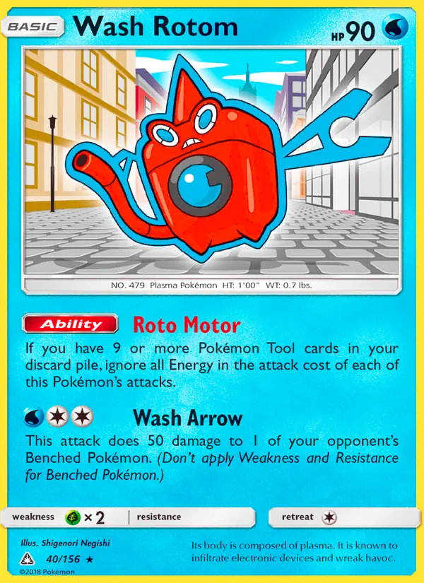 Wash Rotom #40/156