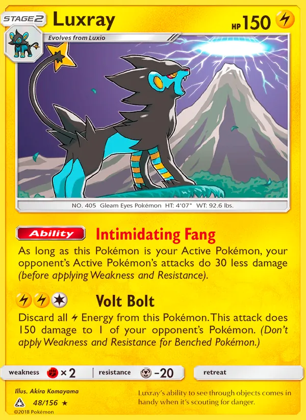 Luxray #48/156