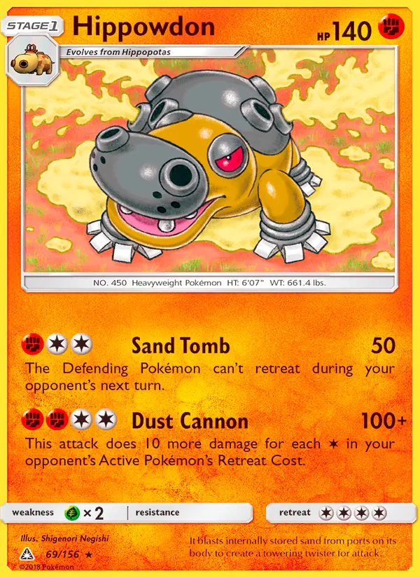 Hippowdon #69/156