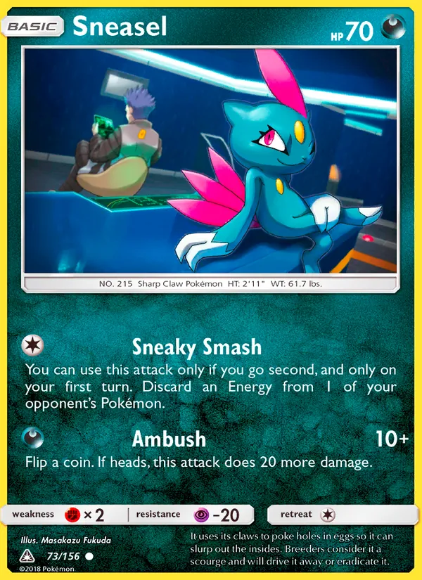 Sneasel #73/156