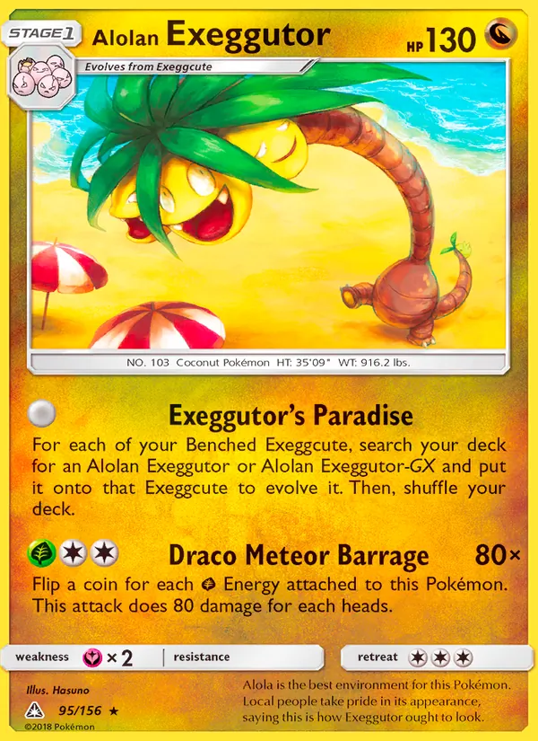 Alolan Exeggutor #95/156