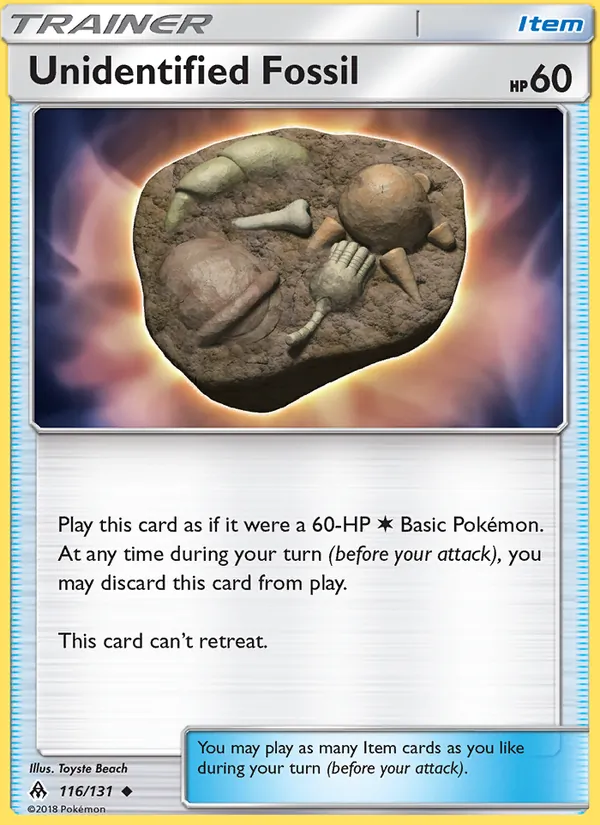 Unidentified Fossil #116/131