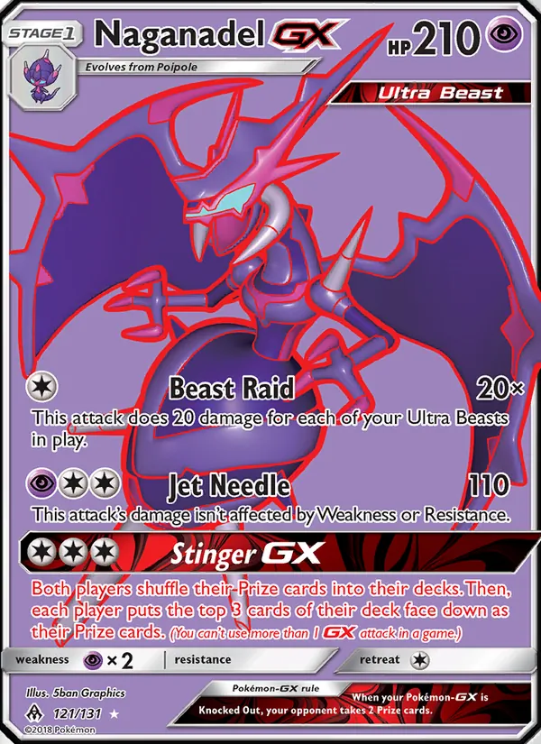 Naganadel GX #121/131