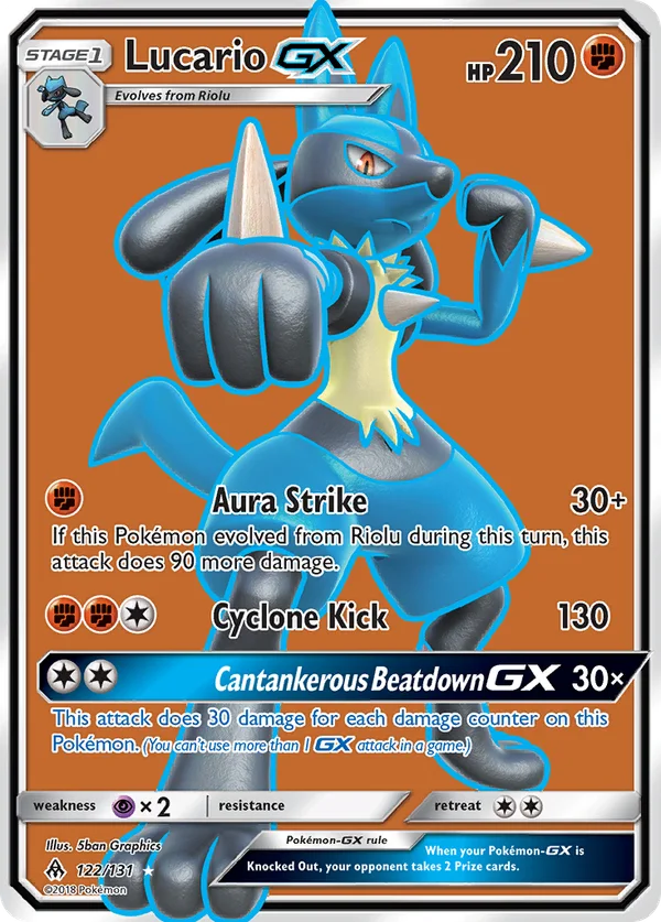 Lucario GX #122/131