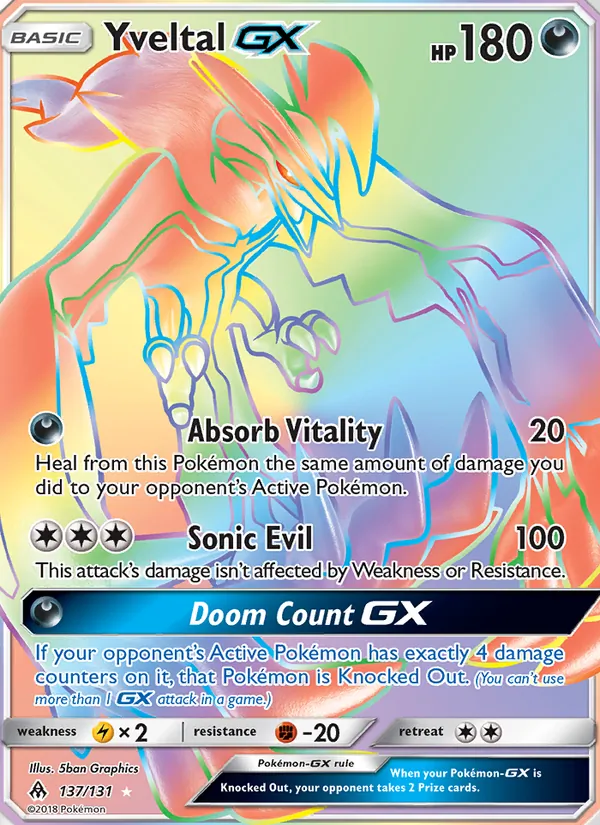 Yveltal GX #137/131