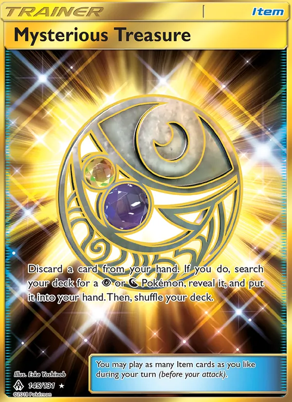 Mysterious Treasure #145/131