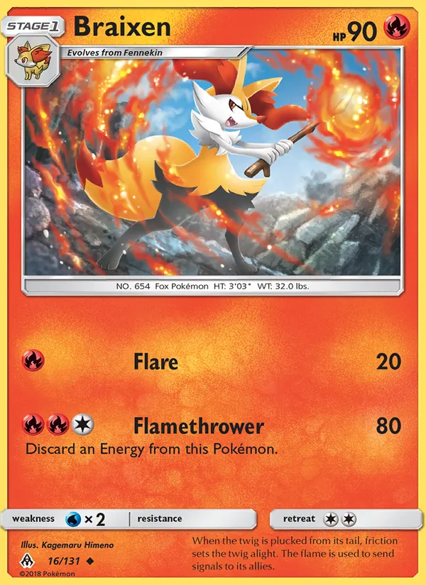 Braixen #16/131