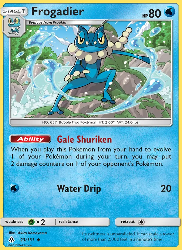 Frogadier #23/131