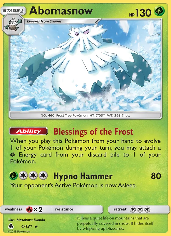 Abomasnow #4/131