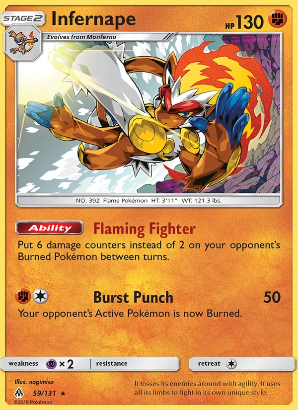 Infernape #59/131
