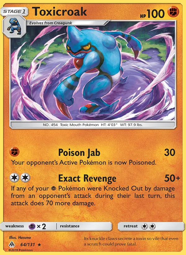 Toxicroak #64/131
