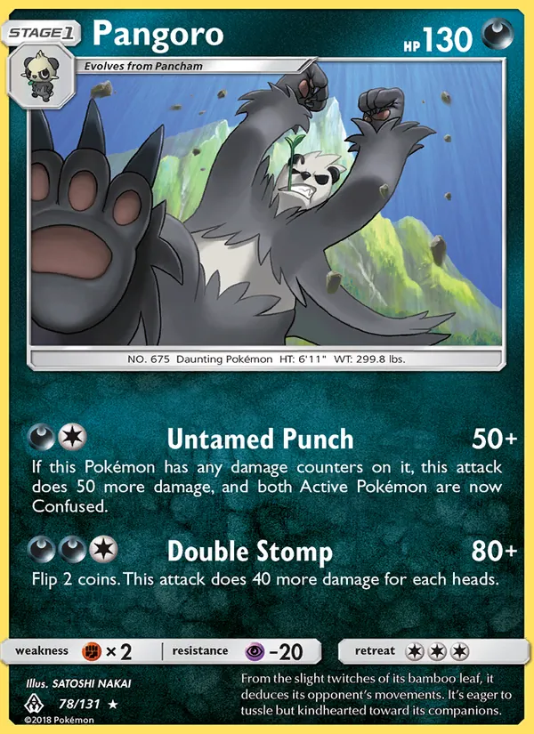 Pangoro #78/131