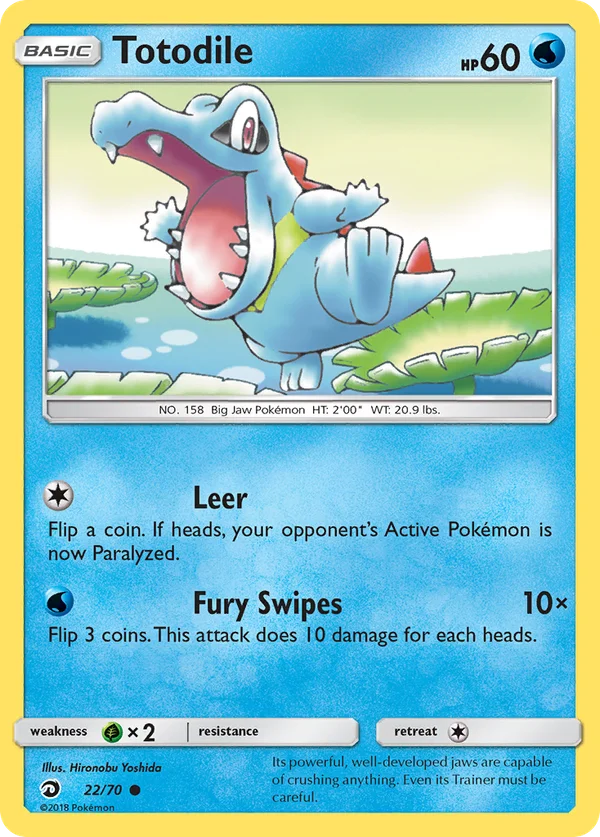 Totodile #22/70
