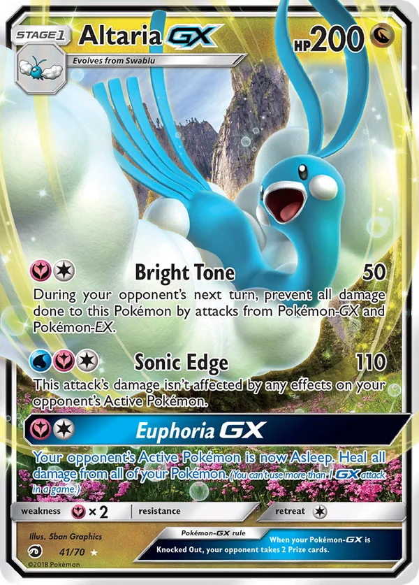 Altaria GX #41/70