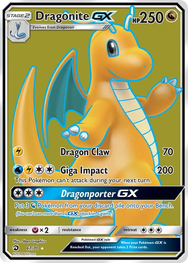 Dragonite GX #67/70
