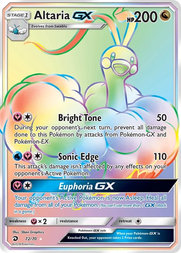 Altaria GX #72/70