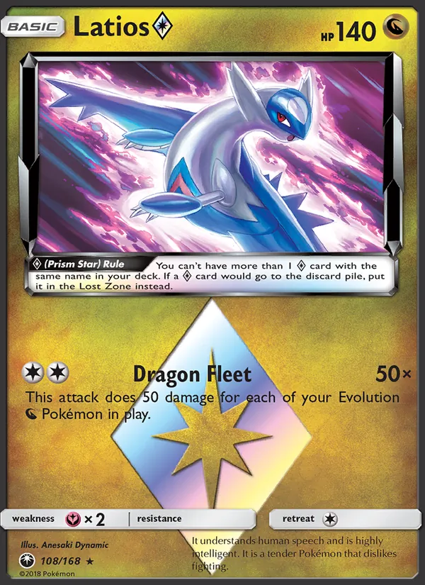 Latios ◇ #108/168