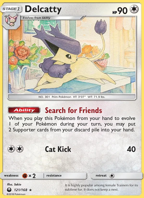 Delcatty #121/168