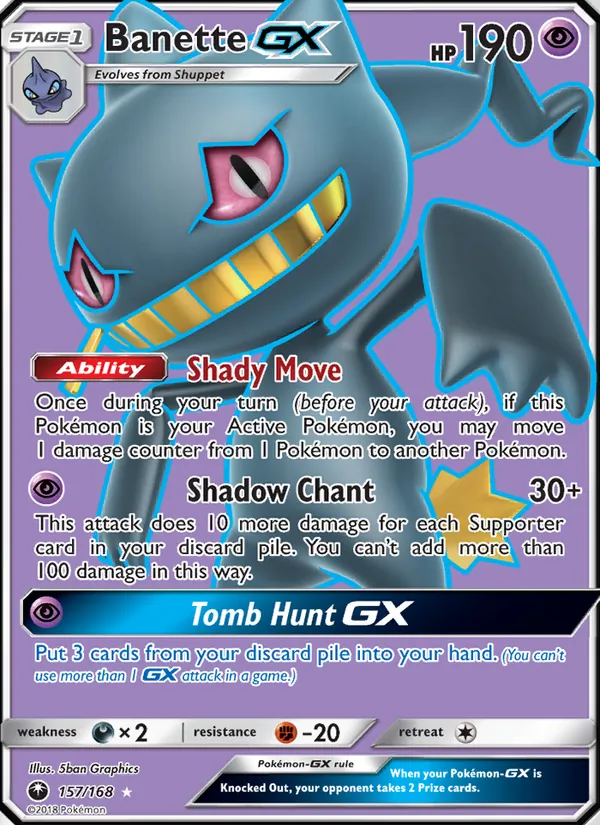 Banette GX #157/168