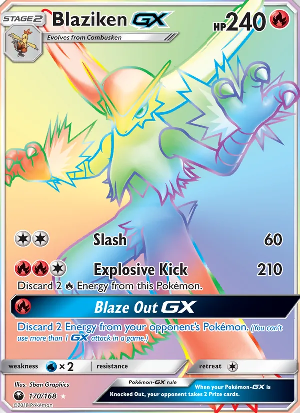Blaziken GX #170/168