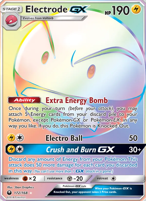 Electrode GX #172/168