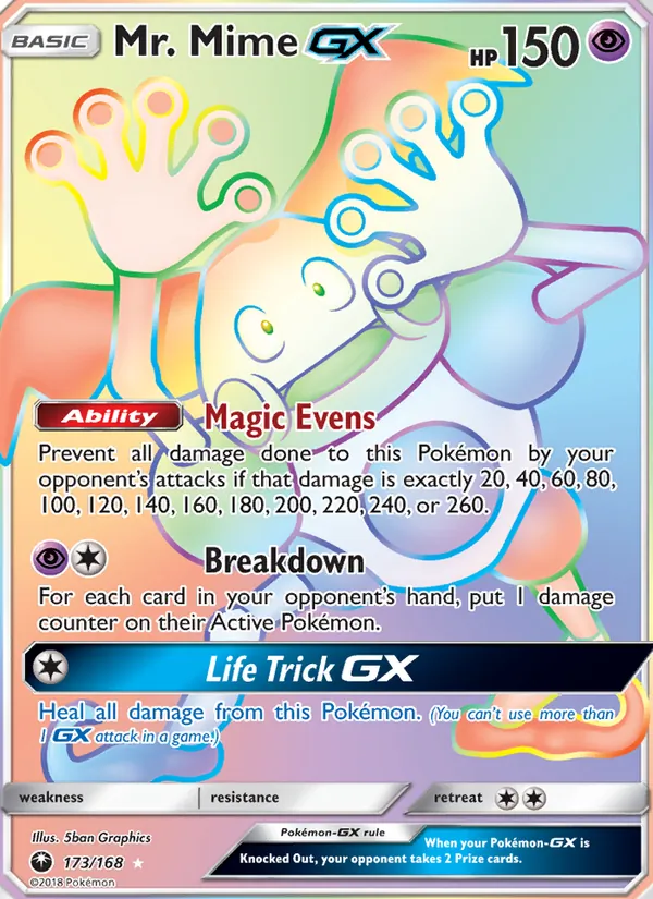 Mr. Mime GX #173/168