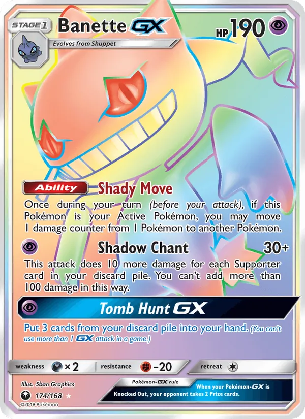 Banette GX #174/168