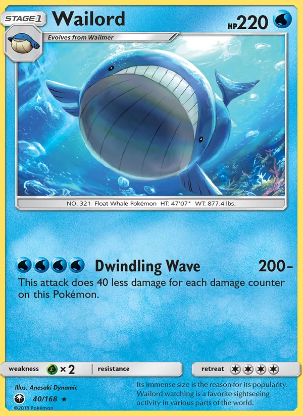 Wailord #40/168