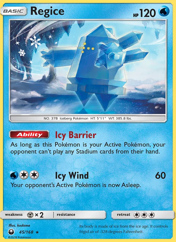 Regice #45/168