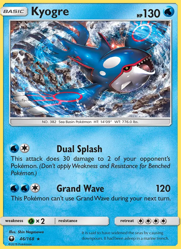 Kyogre #46/168