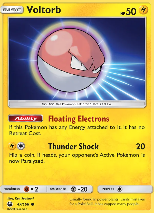 Voltorb #47/168