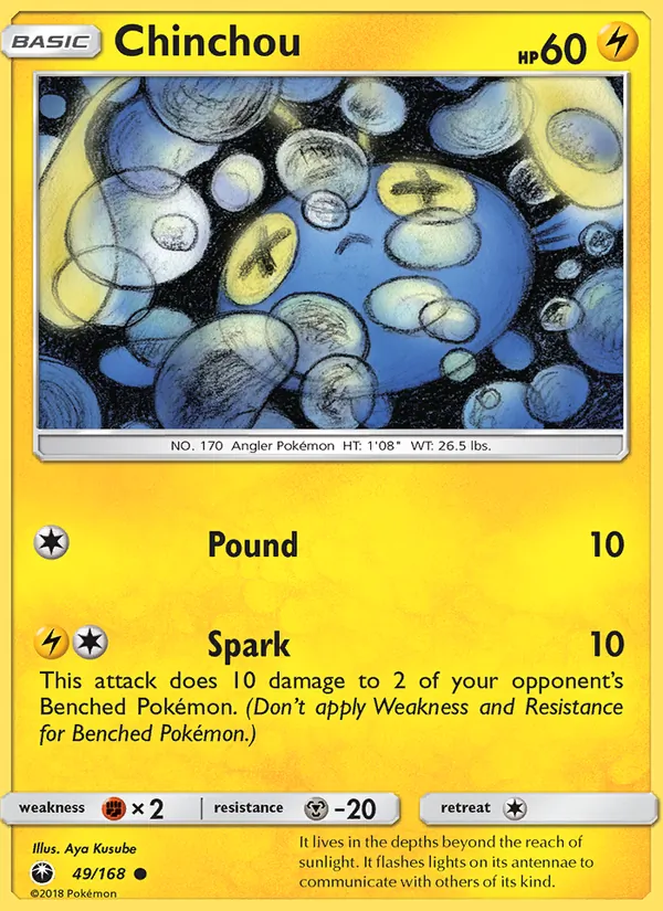 Chinchou #49/168