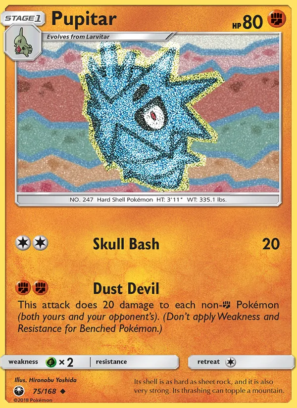 Pupitar #75/168