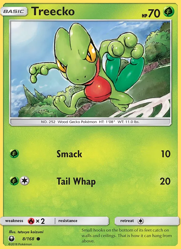 Treecko #8/168