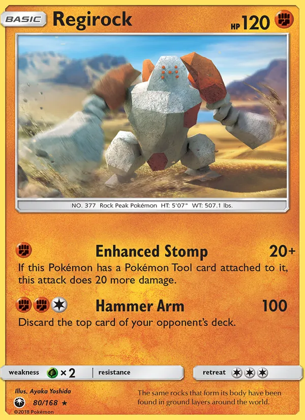 Regirock #80/168