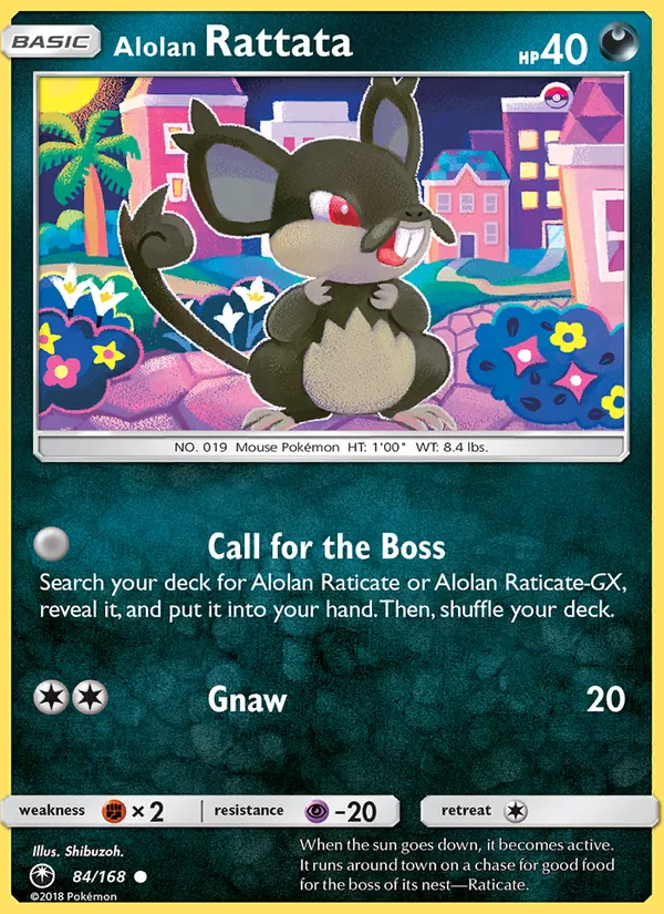 Alolan Rattata #84/168